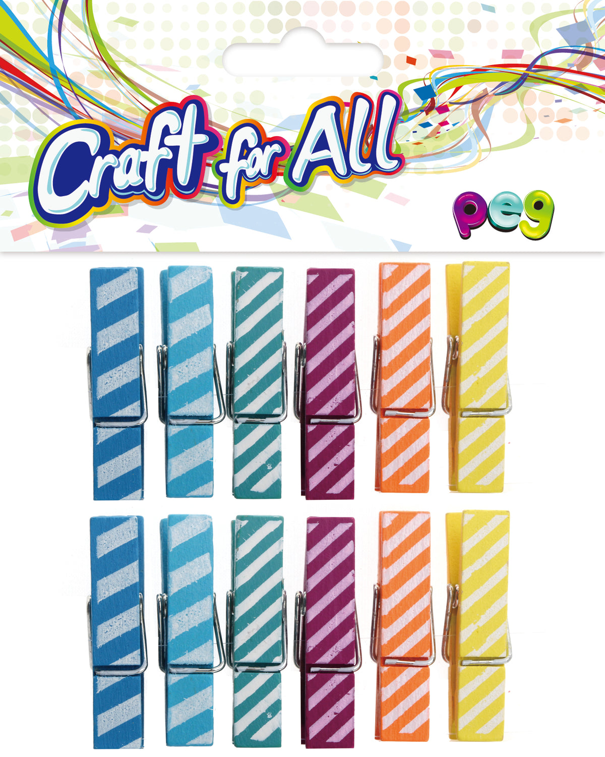 Decorative Peg 3.4*0.5*0.9 12Pcs P10