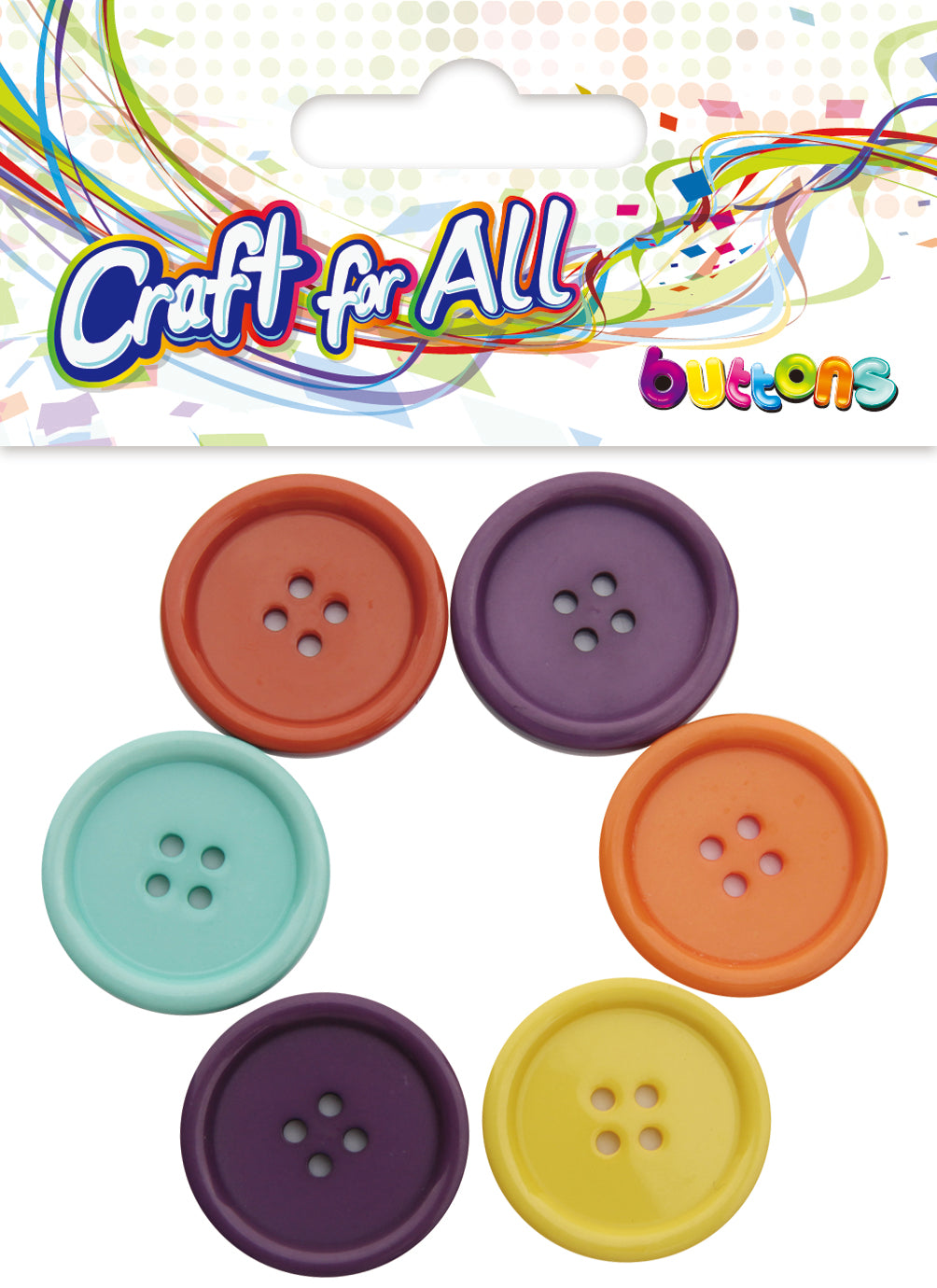 Buttons 34*34 Mm*6Pcs