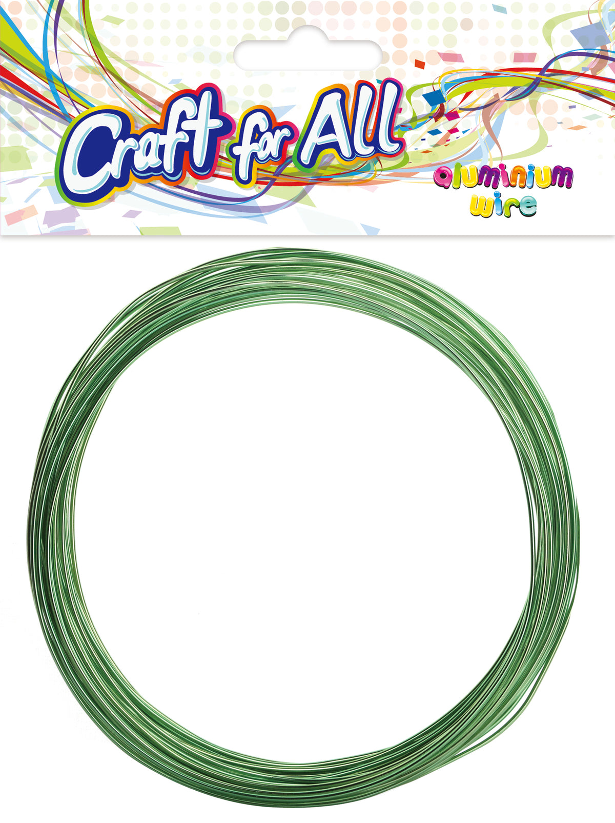 Aluminum Wire Dia1.0Mm*10M Green P12