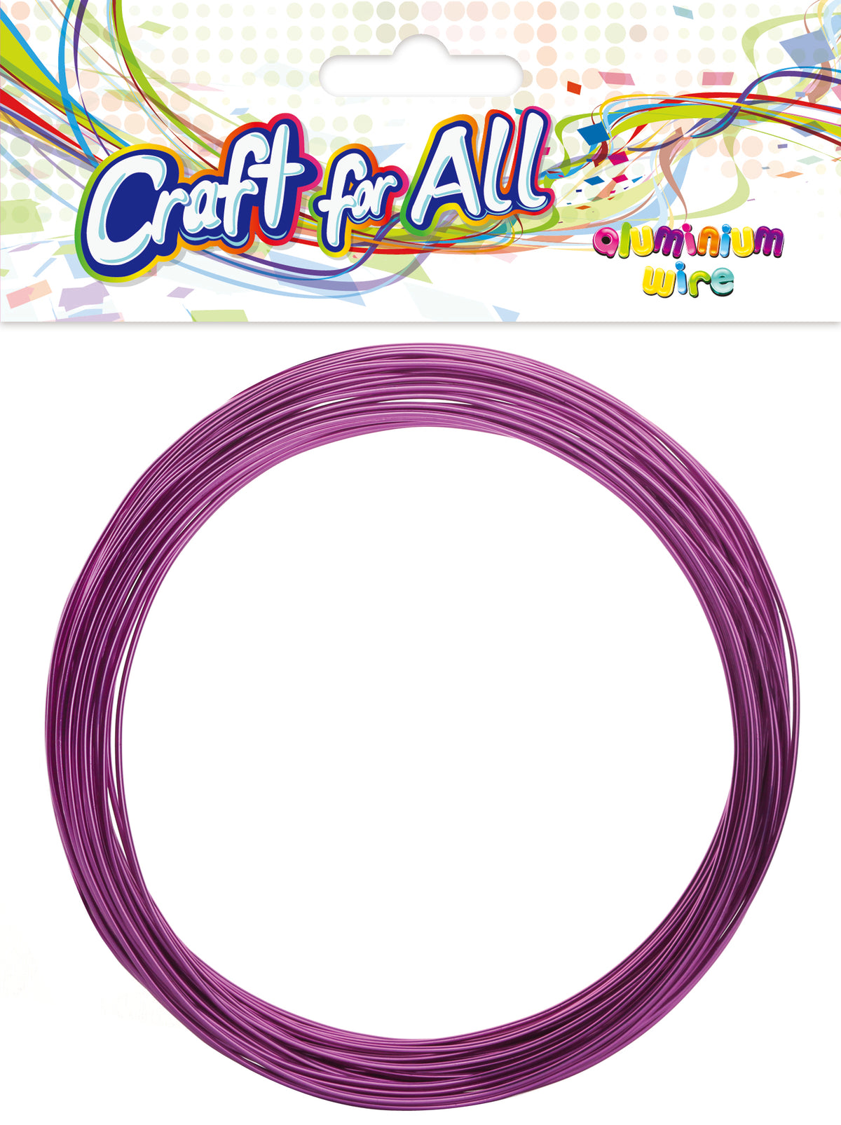 Aluminum Wire Dia1.0Mm*10M Violetp12