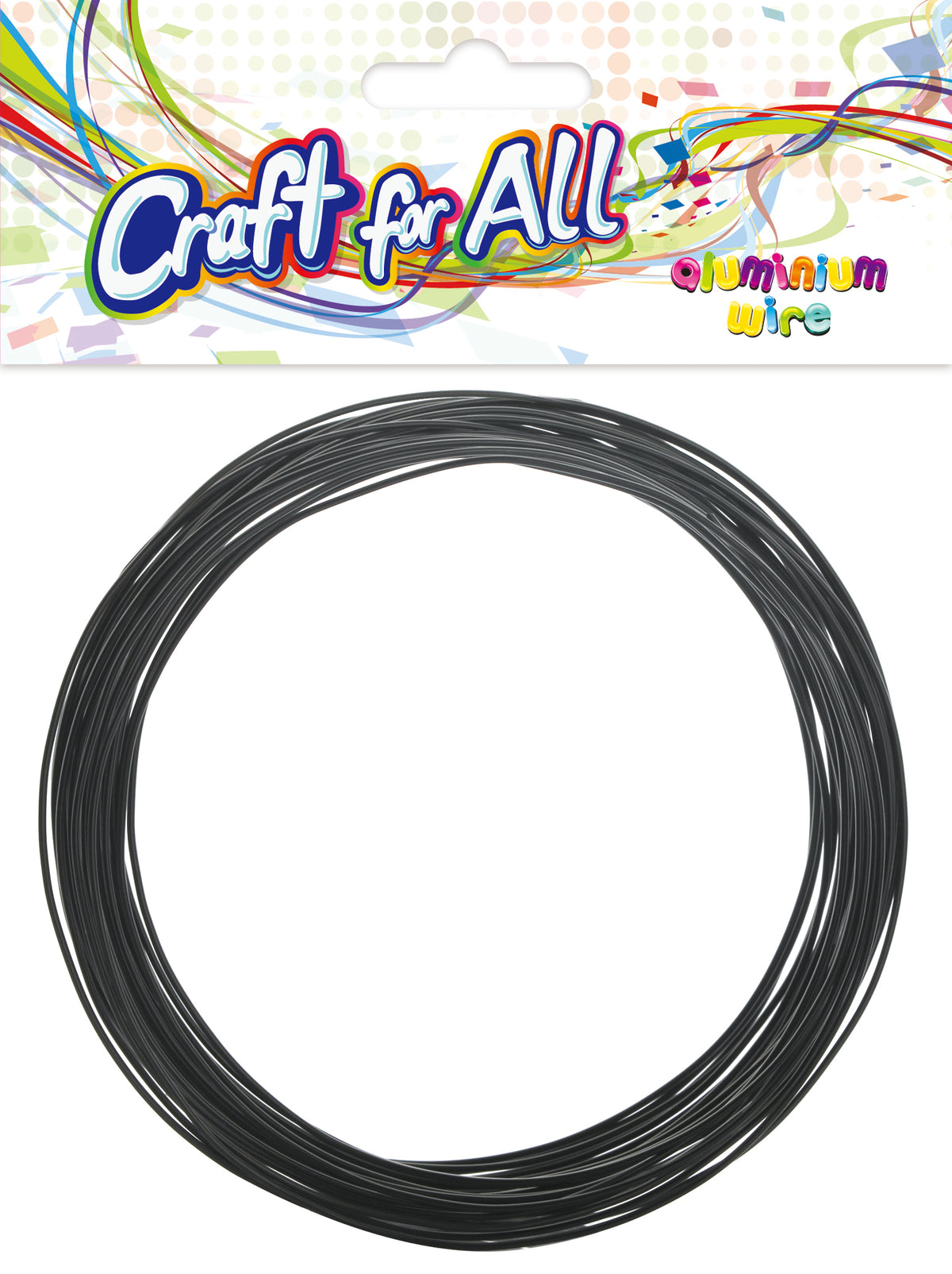 Aluminum Wire Dia1.0Mm*10M Black P12