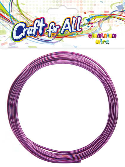 Aluminum Wire Dia2.0Mm*5M Violet P12