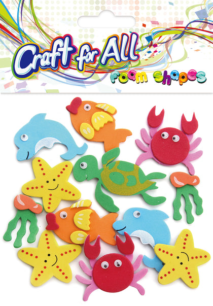 Foam Shapes SEA WORLD 22 PCS P12