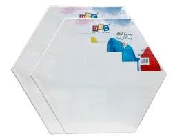 Hexagon Canvas 25 Cm