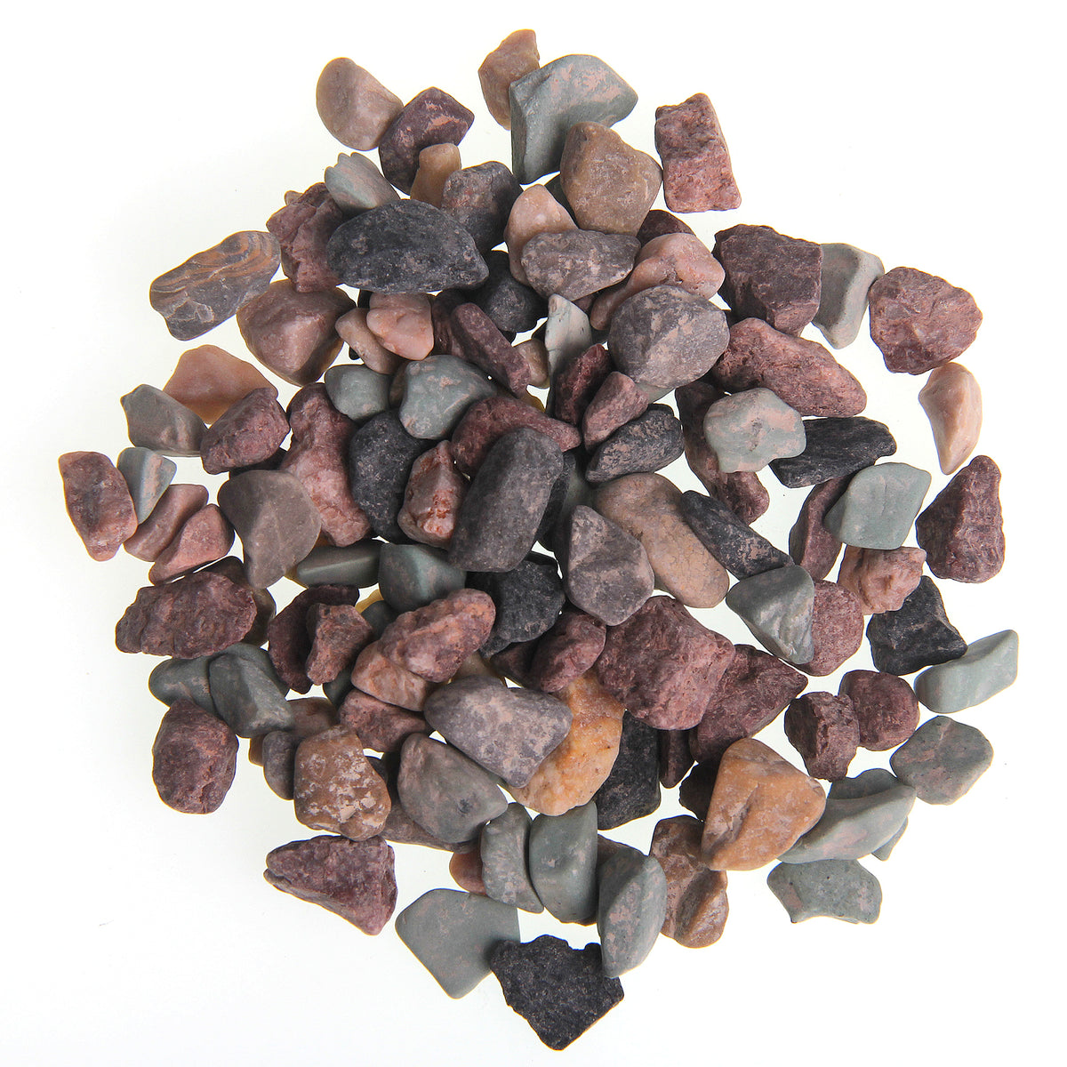 Round And Sharp Stone 200G Natural Colors