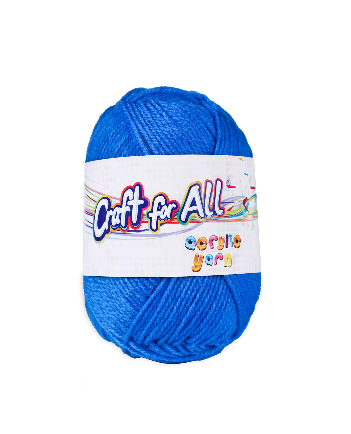 ACRYLIC YARN 50G/BALL PROCESS BLUE