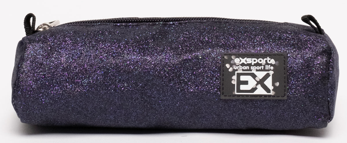Pencil Case 1 Part Glitter Size 21X7.5X6Cm