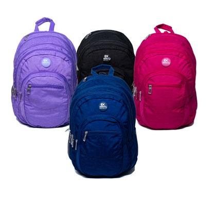 Backpack 4 Compartment  Crinkle Size 46X31X16Cm
