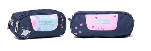 Pencil Case 2 Compartment Blended Size 21X9X5Cm