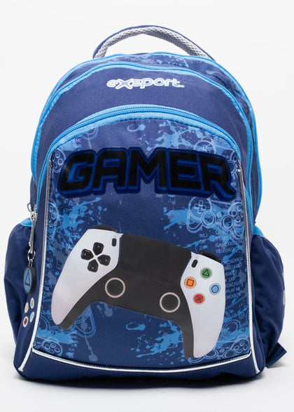 Backpack 2 Part Gamer  Medium Size 36X27X10Cm