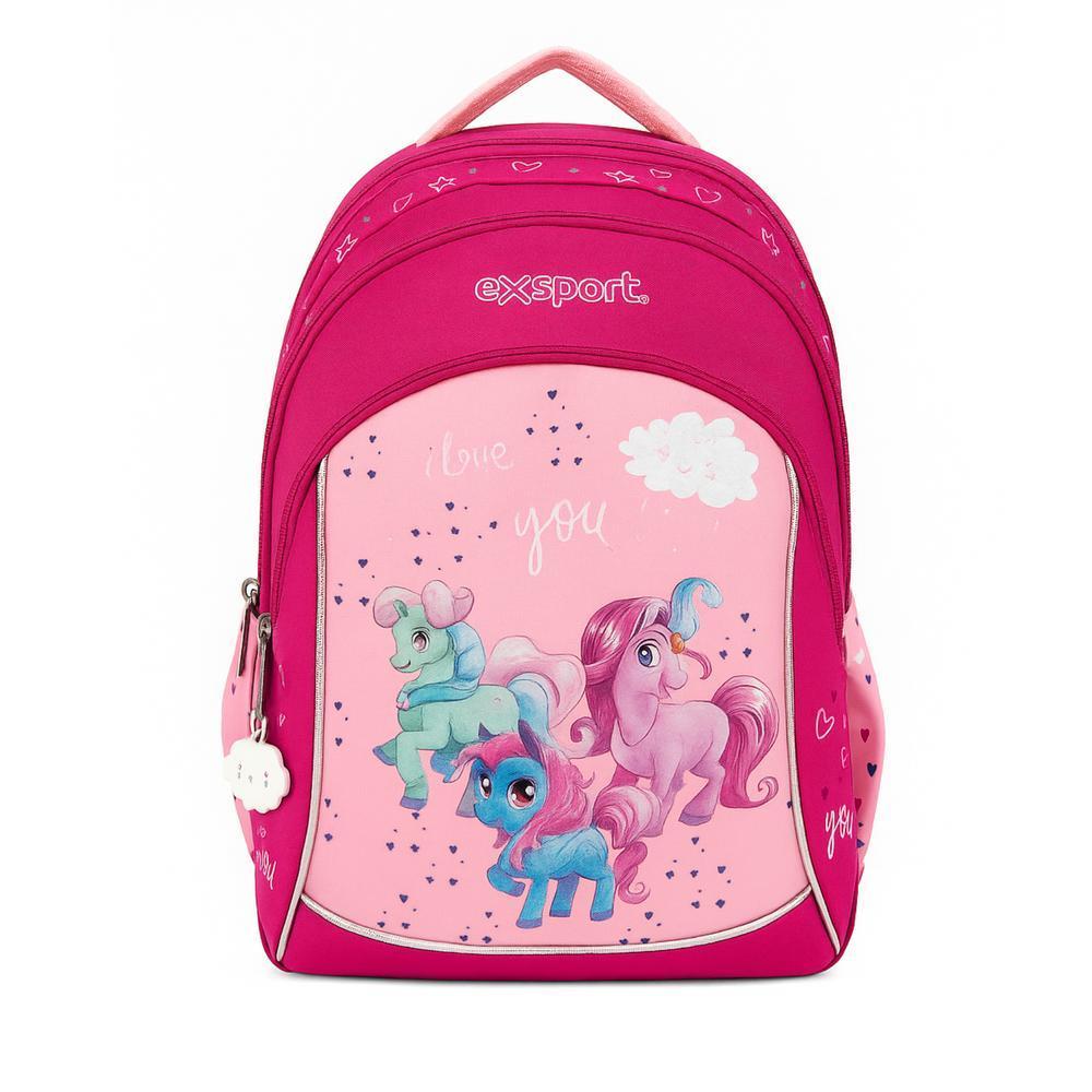Backpack Unicorn 3 Parts 43×33×18Cm