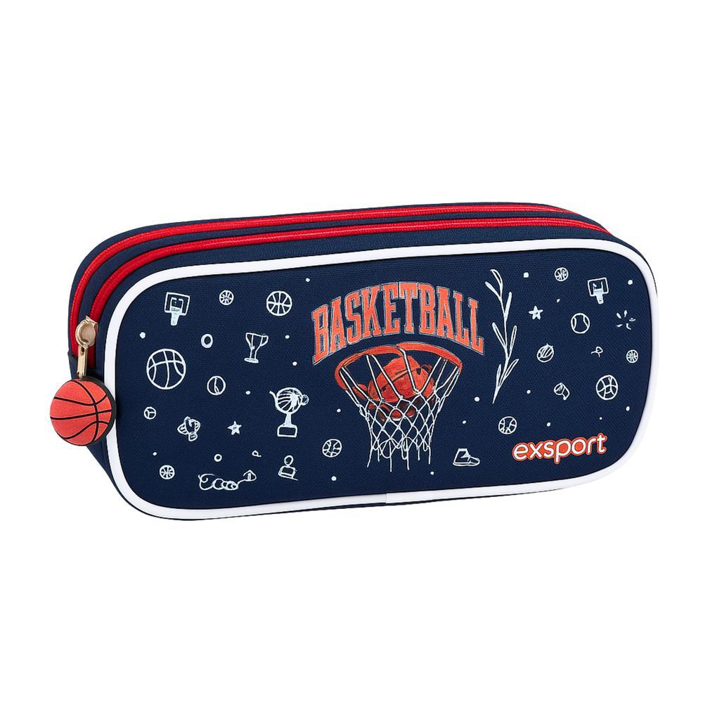 Pencil Case Basketball 1 Part 21×8×6 Cm