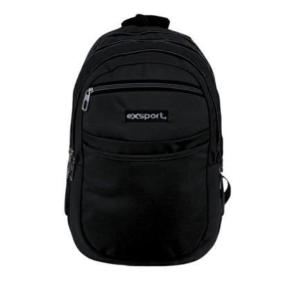 Backpack Plain 2 In 1 Multiple Parts Size 42X30X15Cm Assorted Colors