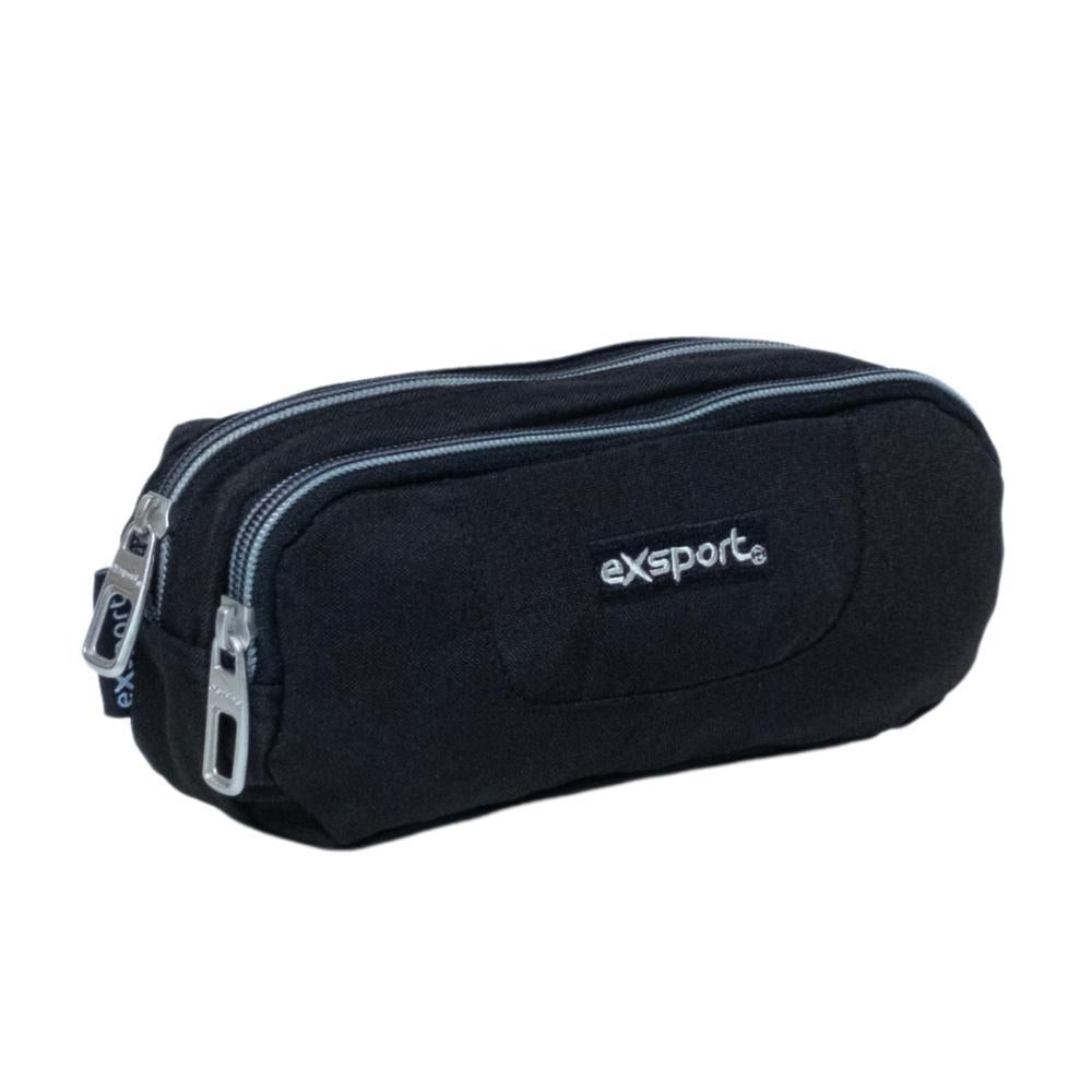 Pencil Case Plain 2 Parts Size 22X10X7Cm