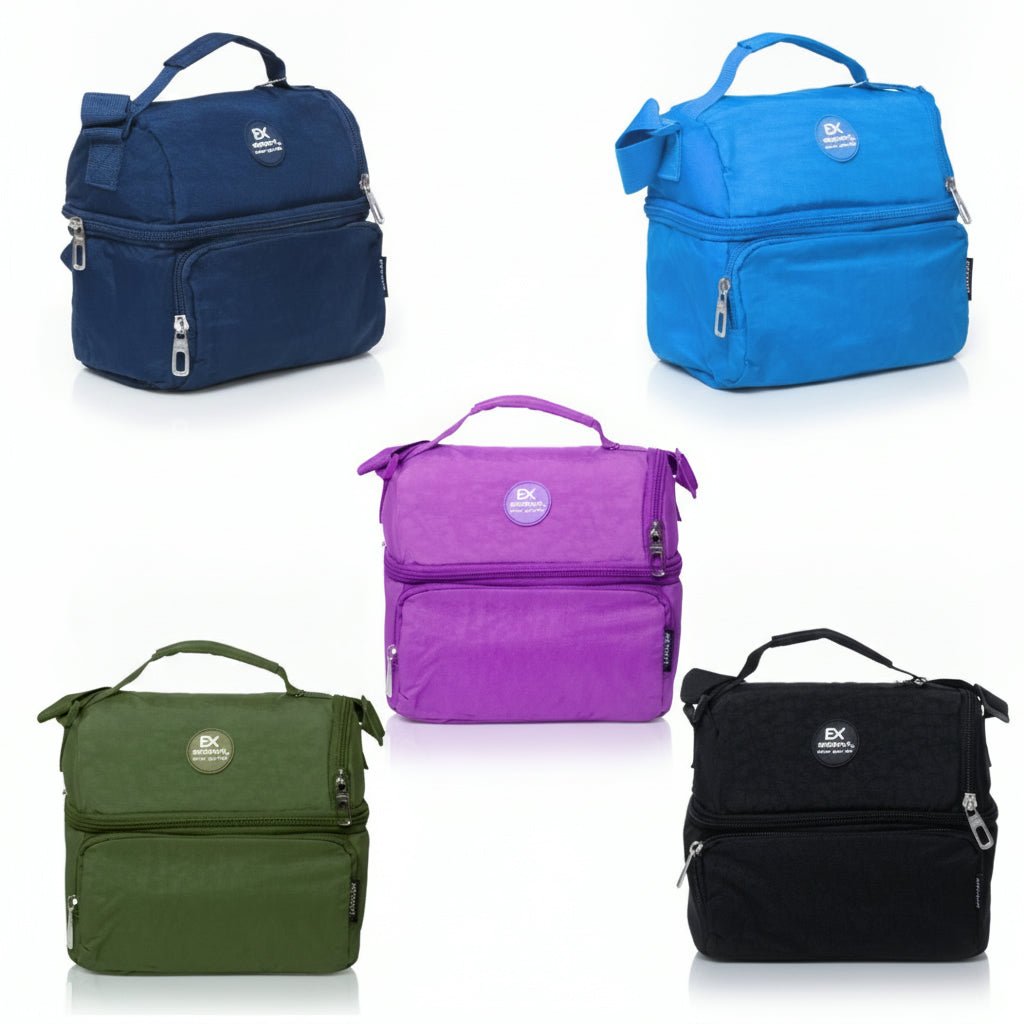 Lunch Bag Crinkle Thermal Top Opening Parts Size 28X22X12Cm