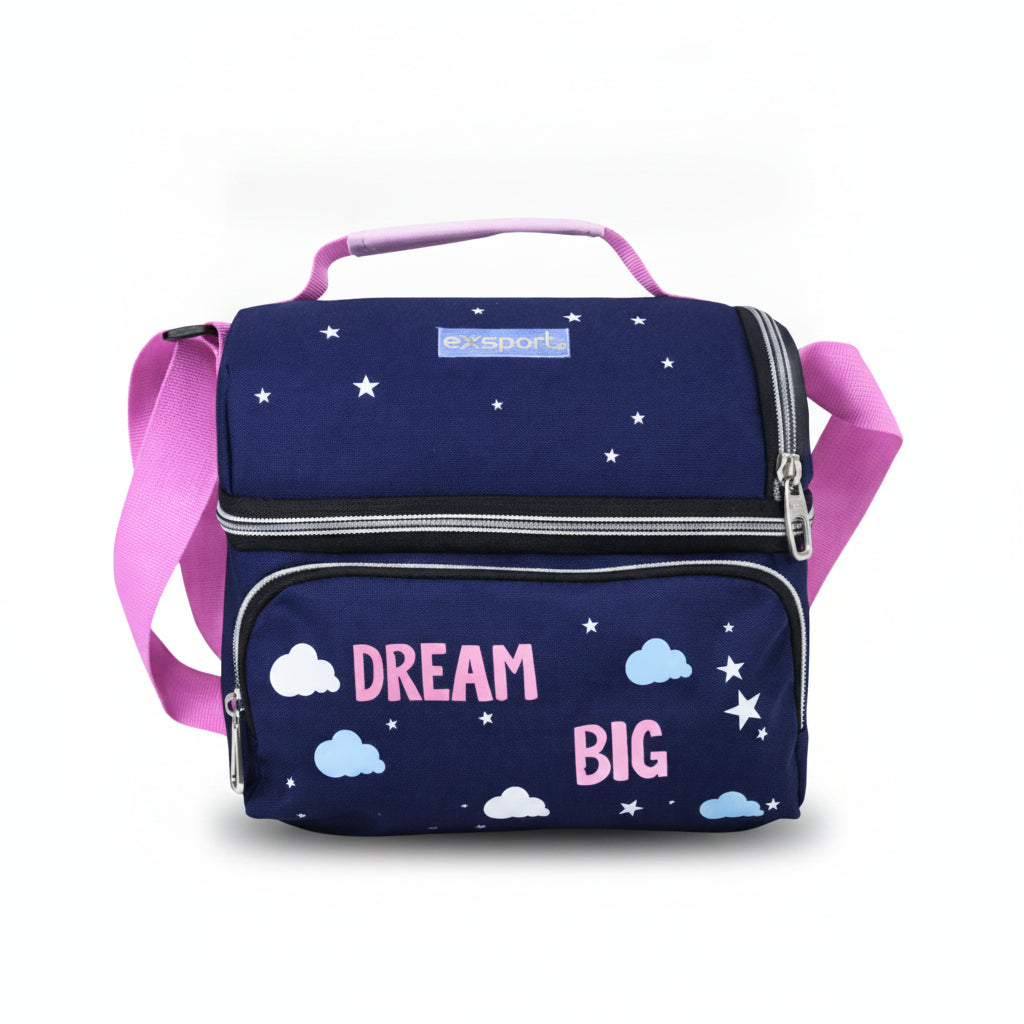 Lunch Bag Slogan 25x14x21 cm (Assorted)