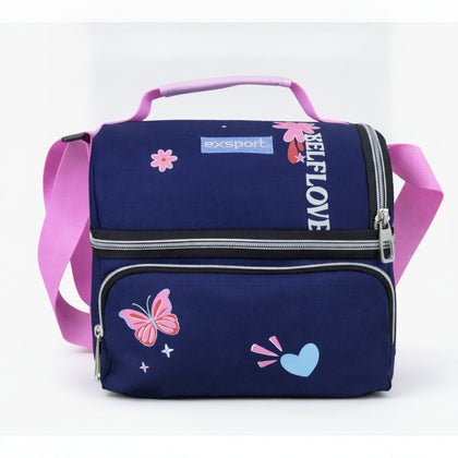 Lunch Bag Slogan 25x14x21 cm (Assorted)