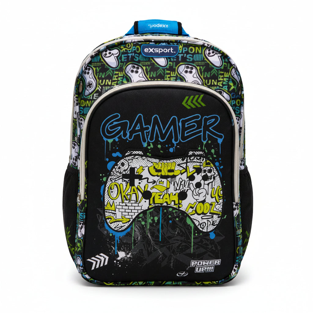 Backpack 3 Compartment Gamer 41x28x14cm
