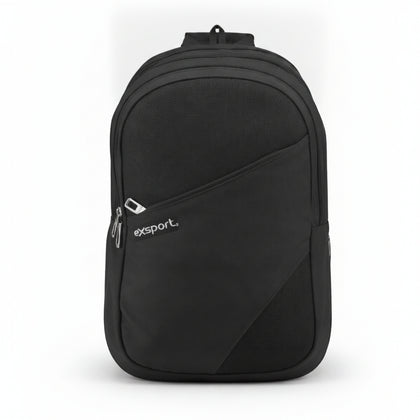 Backpack assorted 3 Compartments Plain 46x33x20 cm ( 2 in 1 )