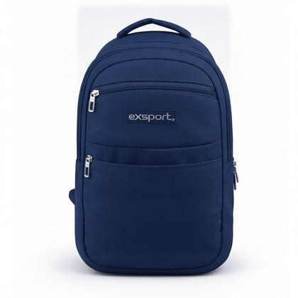 Backpack Assorted Colors 3 Compartments Plain 47x33.5x16 cm