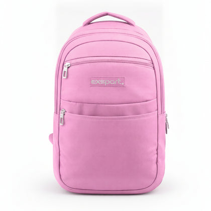 Backpack Assorted Colors 3 Compartments Plain 47x33.5x16 cm