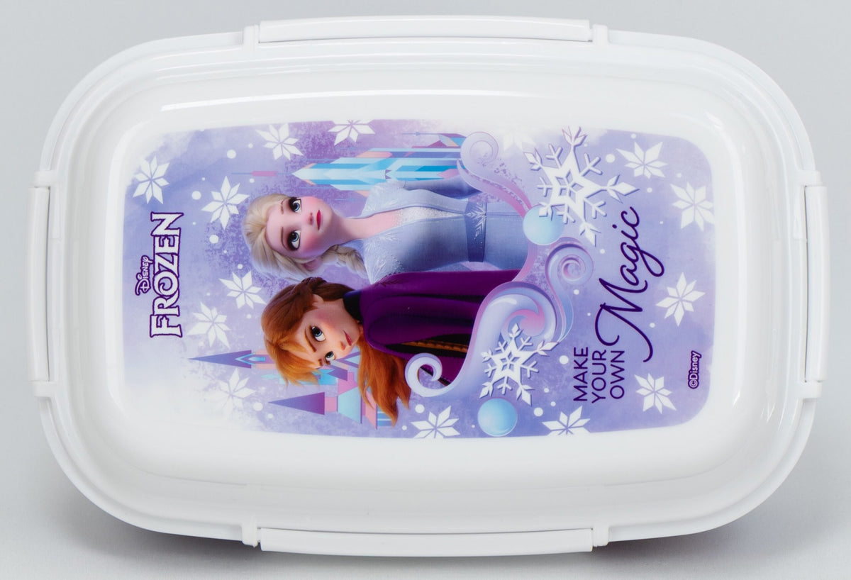 Lunch Box With 4 Clip Closures &amp; 4 Trays Frozen 500Ml Size 15X22X9Cm