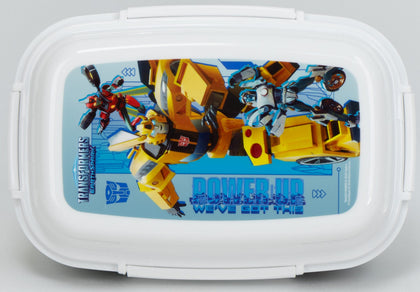 Lunch Box With 4 Clip Closures &4 Trays Transformers - Earthspark Size 15X22X9Cm