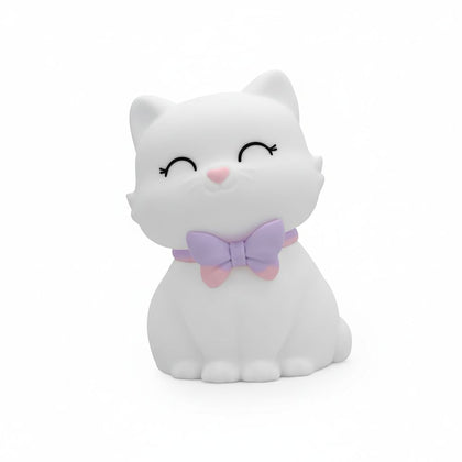 Rechargeable Dhink Northern Lights Silicone Night Light – Lulu the Cat (Color Changing)
