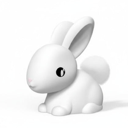 Rechargeable Dhink Northern Lights Silicone Night Light – Cotton the Bunny (Color Changing)