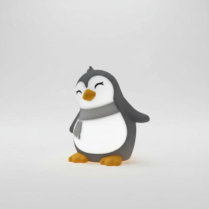 Rechargeable Dhink Northern Lights Silicone Night Light – Ping the Baby Penguin (Color Changing)