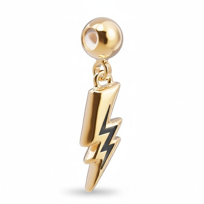 Chocli Charm – Lightning (Brass, 18K Gold Plated)