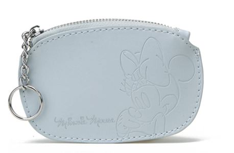 Coin Purse Minnie Mouse Lovely Blue 22X8X2Cm