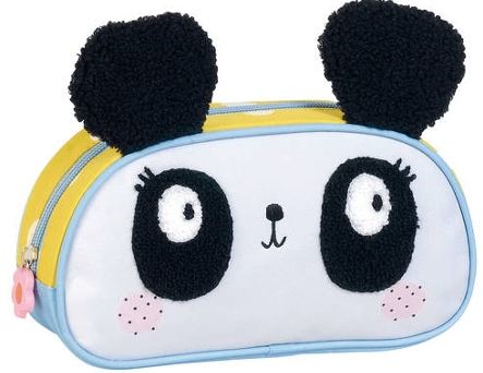Pencil Case Panda Lemon Ribbon