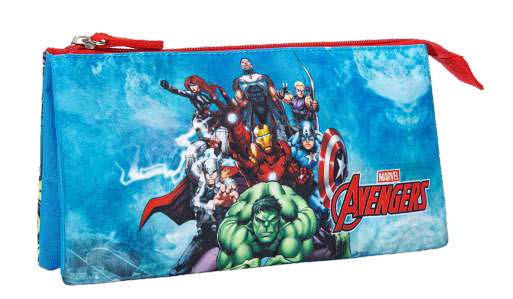 Pencil Case 1-Part Avengers Super Soldiers 22X12X3Cm