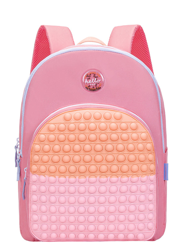Backpack 2 Part Hello Pop Pink Size 42X31.5X21Cm