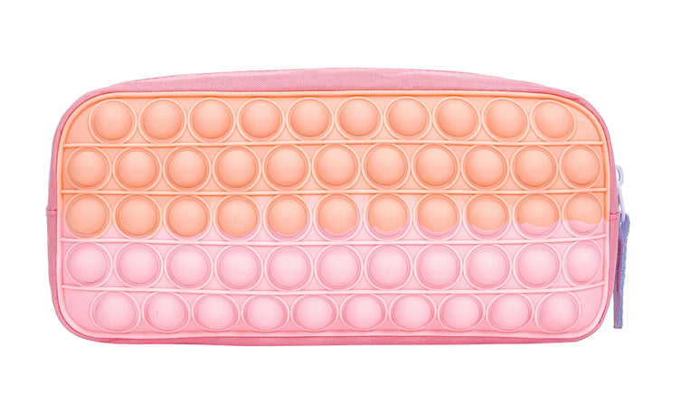 Pencil Case 1 Part Hello Pop Pink Size 22X10X5.5Cm