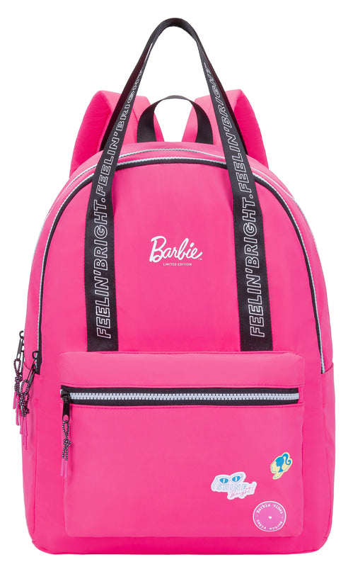 Backpack 1 Part  Barbie Feeling Bright Pink Size 42.5X31 X14Cm