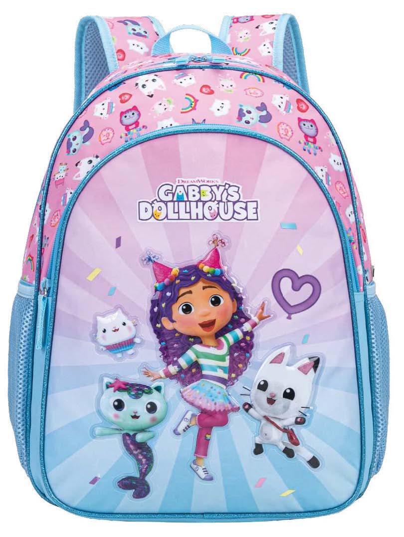 Backpack Gabby Dollhouse Party-Tastic 20.4 L Size 40X30X17 Cm