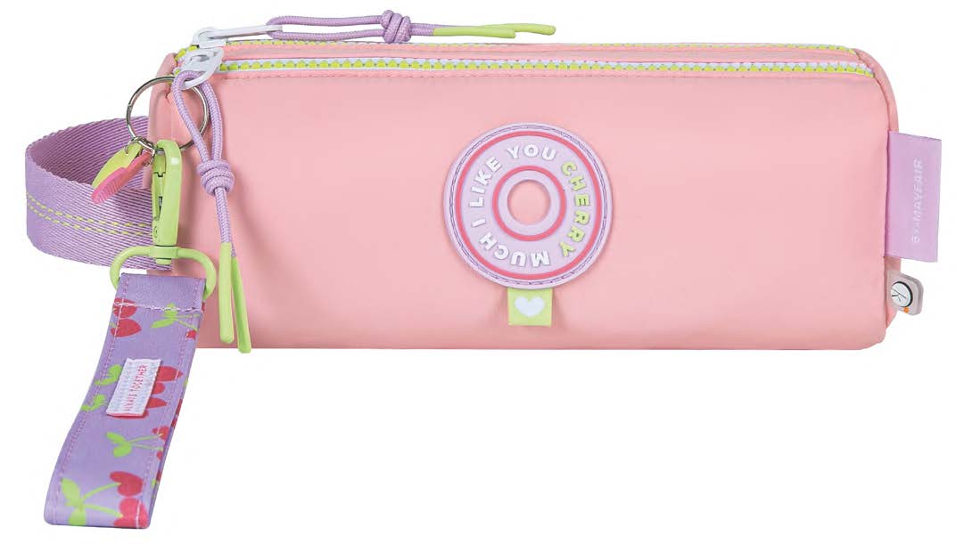 Pencil Case Cherry Always Together 1.7 L Size 22X9X9 Cm