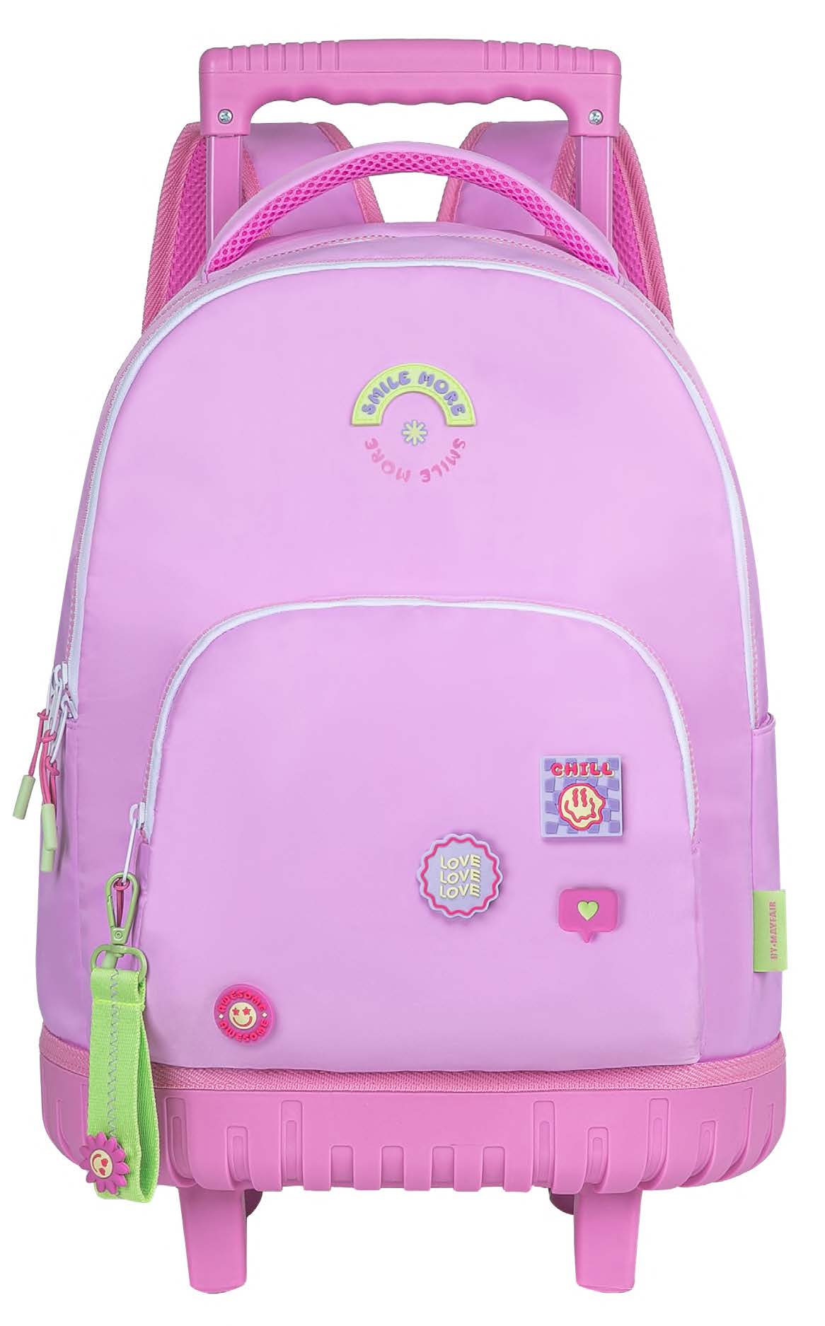 American Trolley Backpack Stay Groovy Smile More Size 44.5X33X15.5 Cm