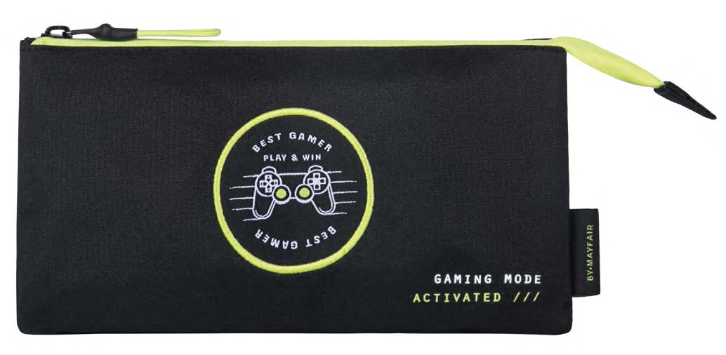 Pencil Case Gaming Best Gamer 0.5 L Size 23X12X2 Cm