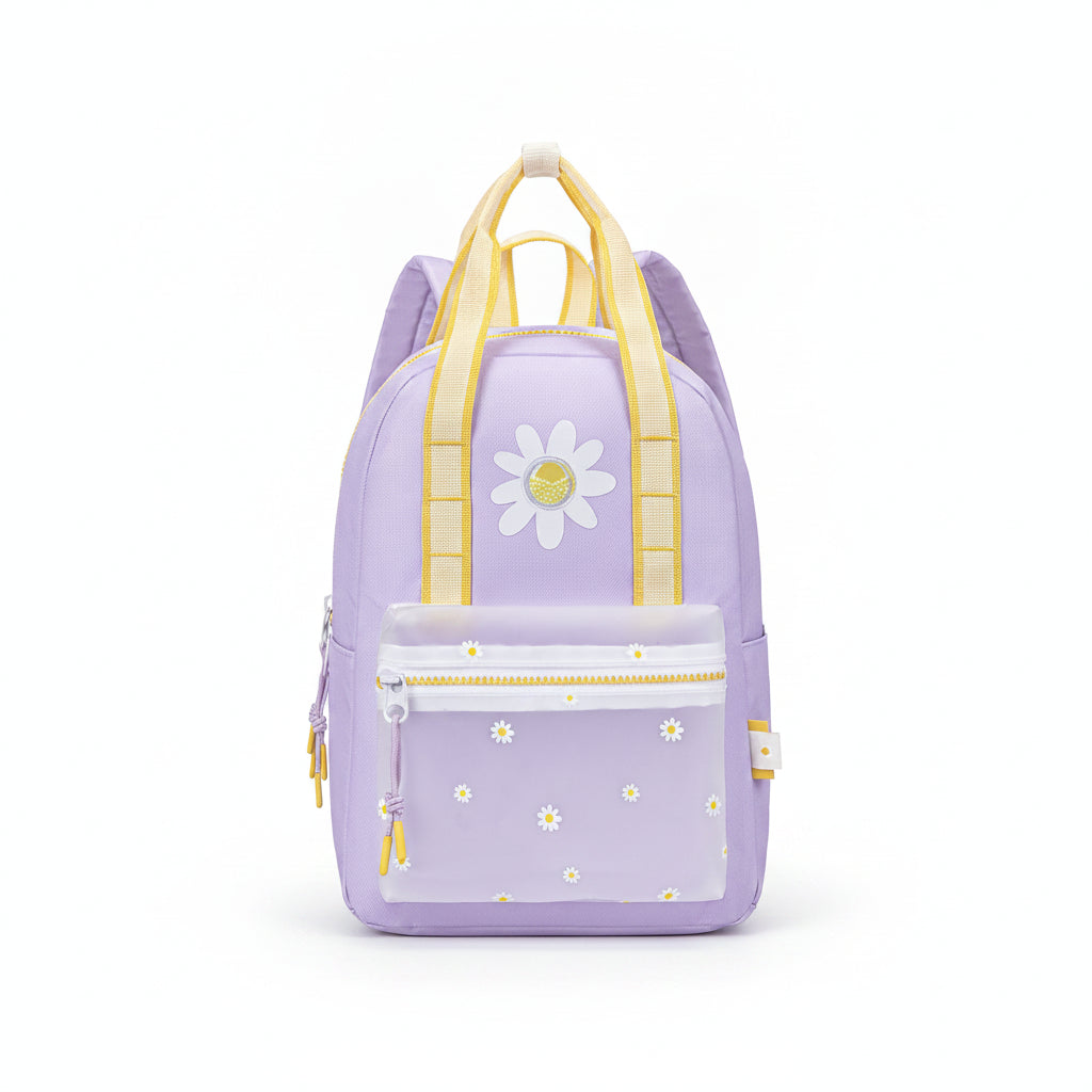 Backpack 1 Part Daisy Lilac 33.5x23.5x10.5 cm