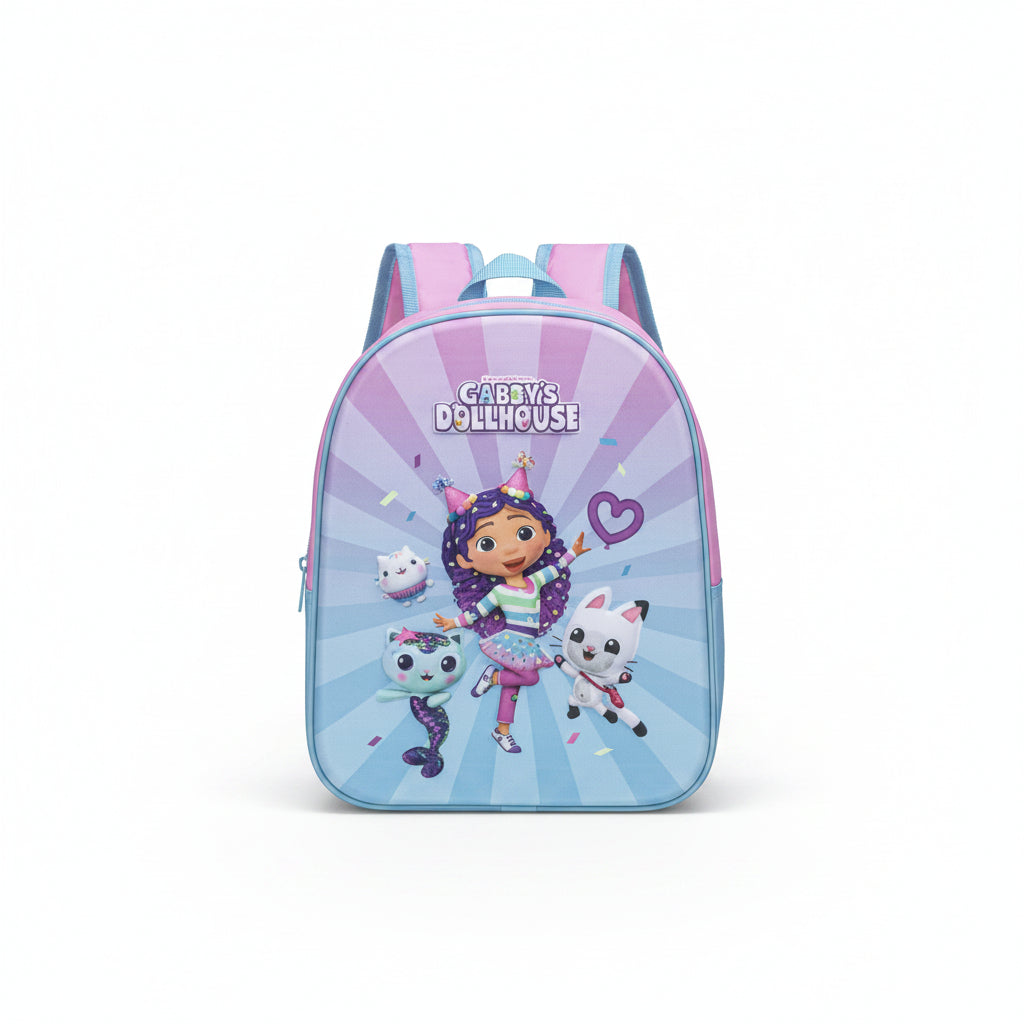 Backpack 1 Part 3D Gabby Dollhouse Party-tastic 31x26x11.5 cm