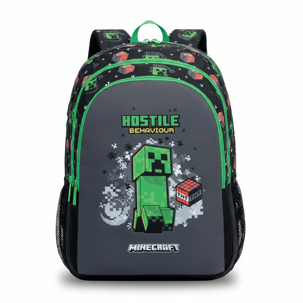 Backpack 3 Parts Minecraft Short Fuse 44x32x20 cm