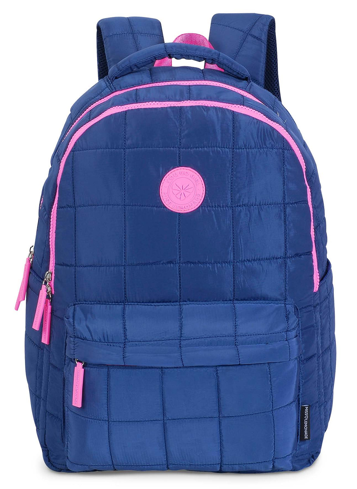 Backpack 2 Part Blossom Navy Blue 43X33X16Cm
