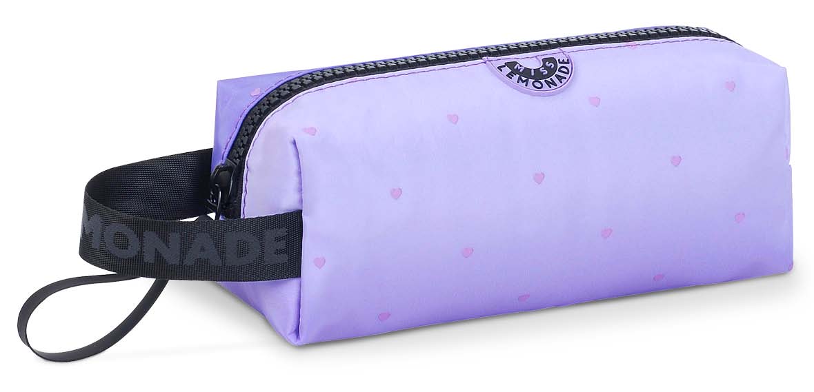 Pencil Case Drip Purple 9X22X8Cm