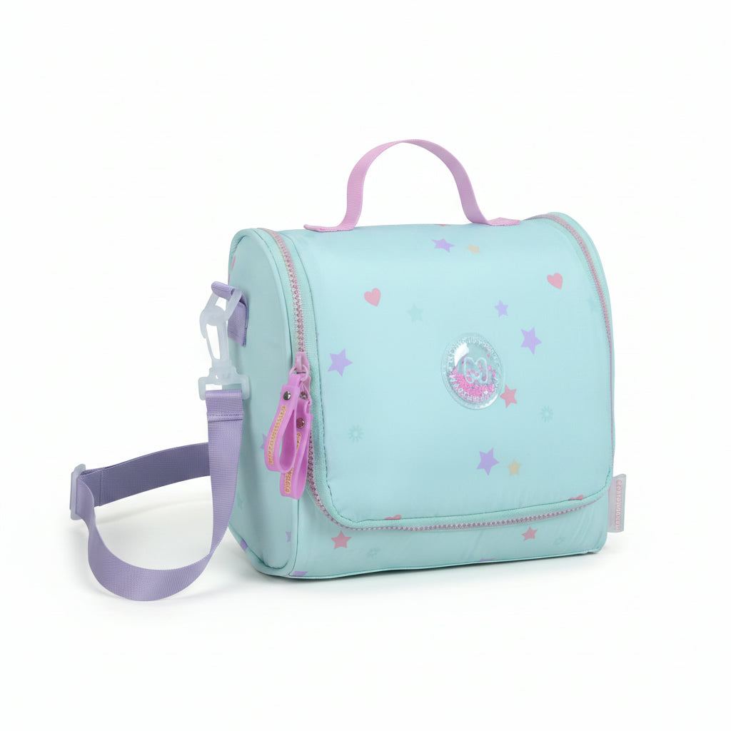 Marshmallow Lunch Bag Stardust Size 21x24x12cm