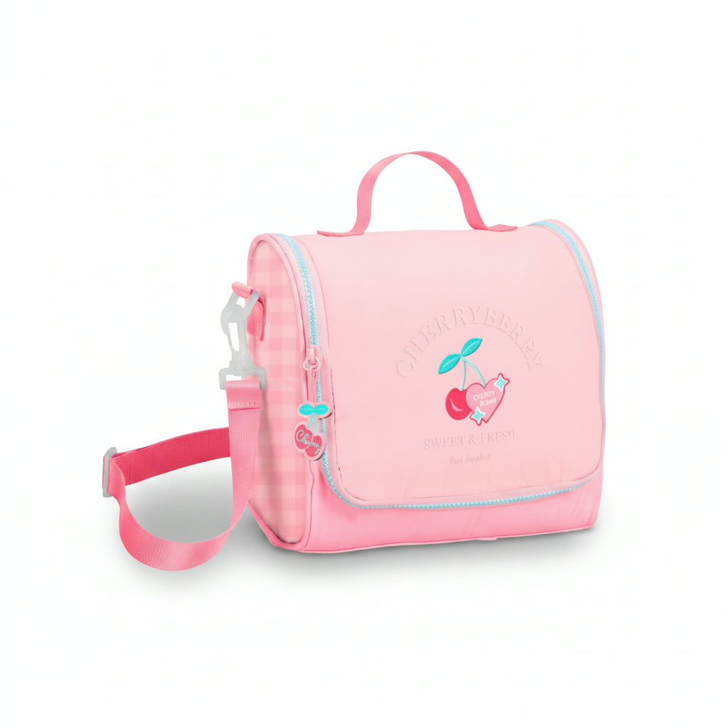 Lunch Bag 1 Part Cherry 21x24x12 cm