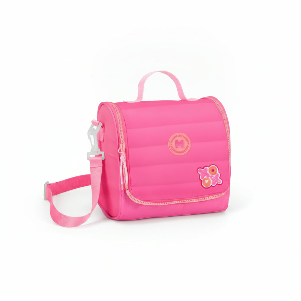 Lunch Bag 1 Part Pillow Pink 21x24x12 cm
