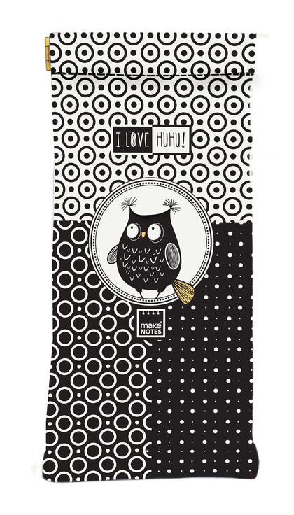 Eyeglasses Case I Love Huhu Design
